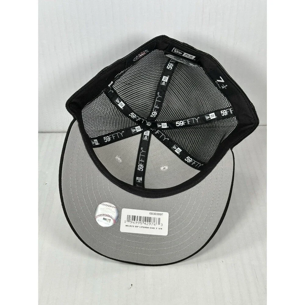 Size 7 1/4 New Era 59FIFTY Chicago White Sox On-Field Batting Practice Hat Cap